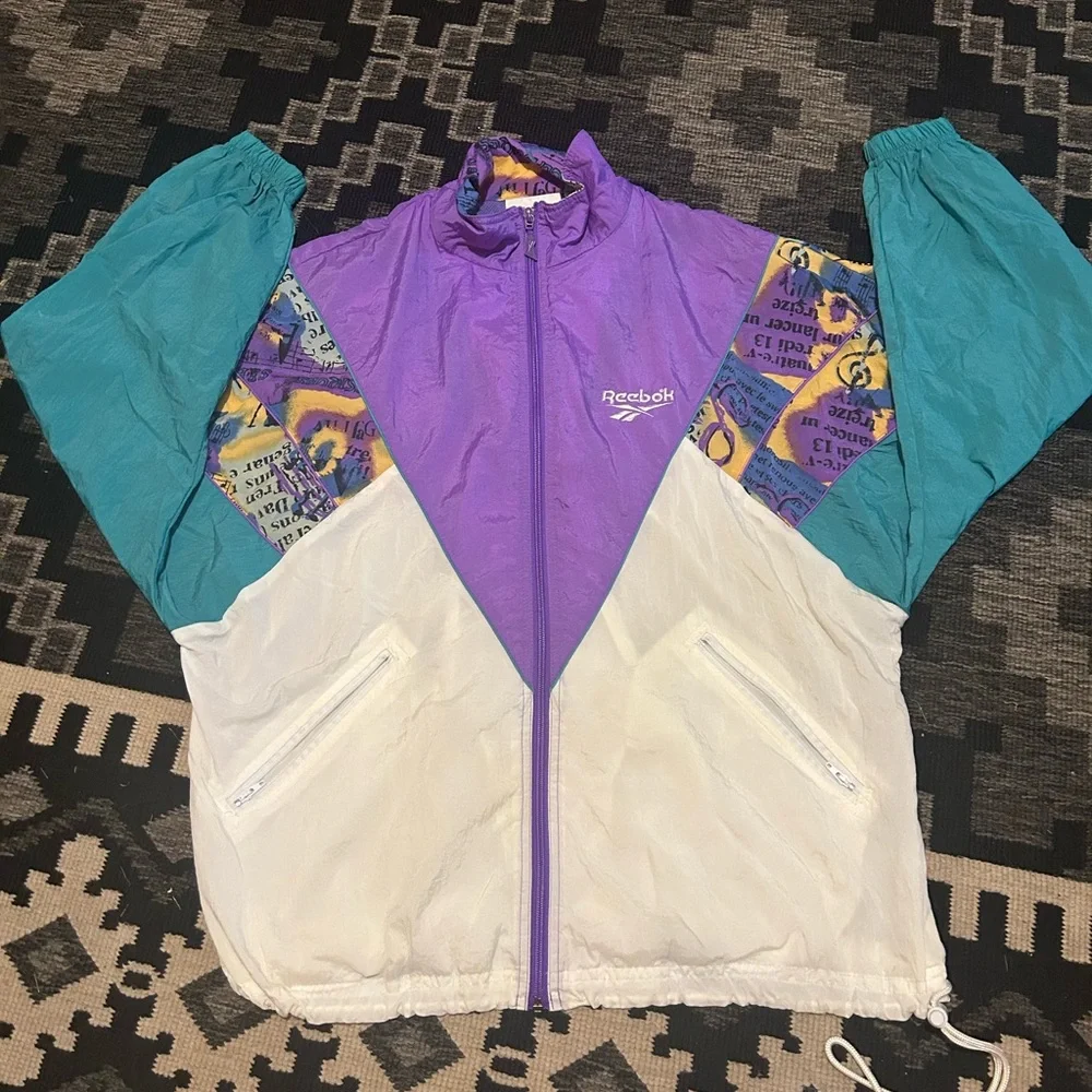 Reebok Multicolor Graphic Jacket